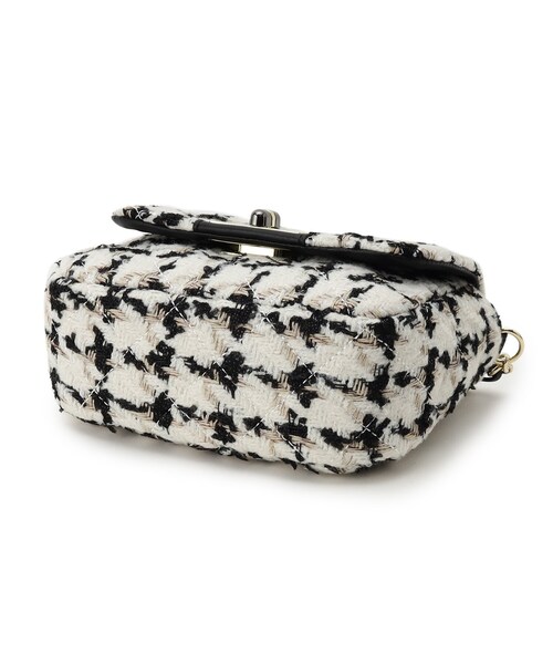 OPAQUE.CLIP（オペークドットクリップ）の「◆キルティングチェーンミニバッグ（ショルダーバッグ・レディース・ブラック/ブラック系/ダークグリーン系・00）」の20枚目の写真