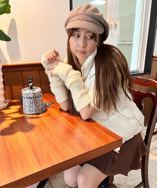 one way（ワンウェイ）の「ダウンベスト（ダウンベスト・レディース・ホワイト/ブラック/ブラック系その他・FREE）」の8枚目の写真