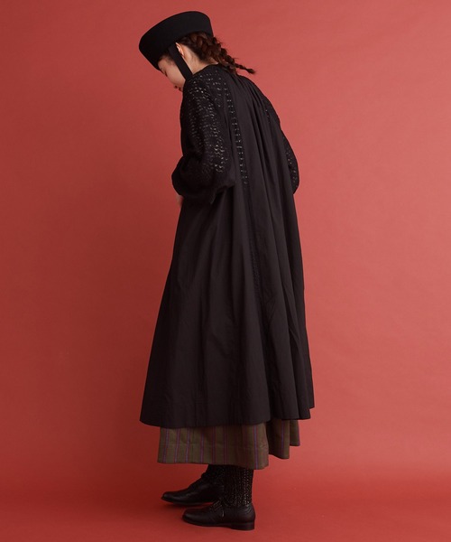 Malle(マル)の「Malle レース ふんわりドレス(Tシャツ/カットソー・レディース・オフホワイト/ブラック・FREE)」の22枚目の写真