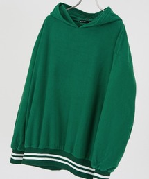 improves | ラインリブ フリース プルオーバーパーカー(パーカー)