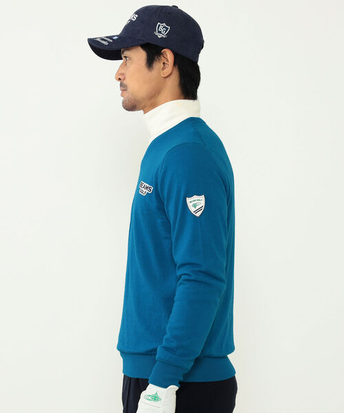 MEN〉BEAMS GOLF PURPLE LABEL / タラッティ 裏付き Vネック