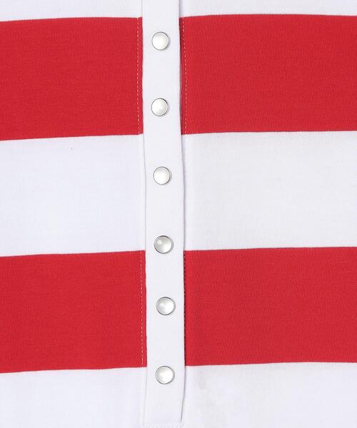 agnes b.（アニエスベー）の「J019 L GREN ベビー ロンパース（ロンパース・キッズ・レッド系その他・1YEAR/6MONTH）」の2枚目の写真