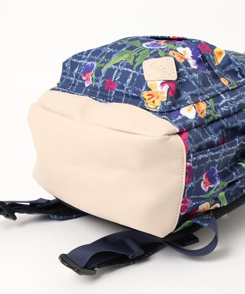 HAKKA KIDS（ハッカキッズ）の「ビオラチェックプリントリュック（バックパック/リュック・キッズ・ネイビー/ベージュ・M）」の5枚目の写真