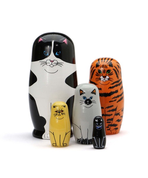 CAT.CAT.CAT! オブジェ　ソージュ　5コセット　中古品 ストラップ付き 長財布（95-30WG02-204）｜モノコムサ（MONO
