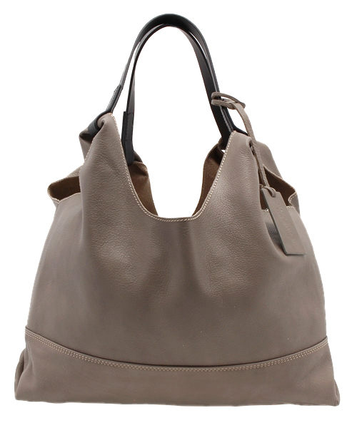 Demi-Luxe BEAMS（デミルクス ビームス）の「MARCO MASI / ステッチライン ダブル トートバッグ（トートバッグ・レディース・シルバー/グレー・ONE SIZE）」の2枚目の写真