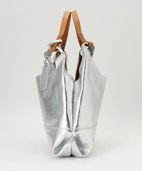 Demi-Luxe BEAMS（デミルクス ビームス）の「MARCO MASI / ステッチライン ダブル トートバッグ（トートバッグ・レディース・シルバー/グレー・ONE SIZE）」の6枚目の写真