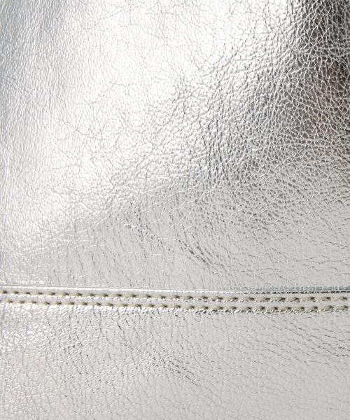 Demi-Luxe BEAMS（デミルクス ビームス）の「MARCO MASI / ステッチライン ダブル トートバッグ（トートバッグ・レディース・シルバー/グレー・ONE SIZE）」の8枚目の写真