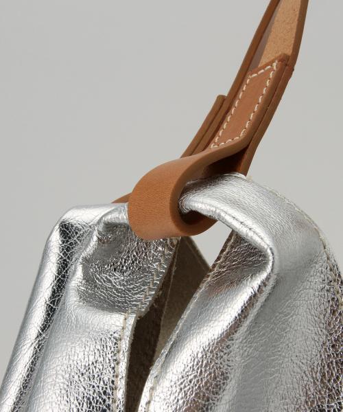 Demi-Luxe BEAMS（デミルクス ビームス）の「MARCO MASI / ステッチライン ダブル トートバッグ（トートバッグ・レディース・シルバー/グレー・ONE SIZE）」の9枚目の写真