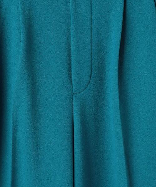 BEAUTY&YOUTH UNITED ARROWS（ビューティーアンドユースユナイテッドアローズ）の「ブークレ ダブル 2タック パンツ -ウォッシャブル-（その他パンツ・レディース・ターコイズブルー/オフホワイト/ブラック・M/S）」の9枚目の写真