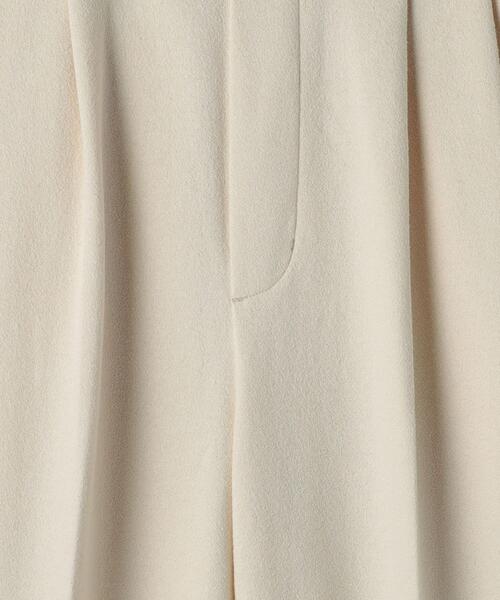 BEAUTY&YOUTH UNITED ARROWS（ビューティーアンドユースユナイテッドアローズ）の「ブークレ ダブル 2タック パンツ -ウォッシャブル-（その他パンツ・レディース・ターコイズブルー/オフホワイト/ブラック・M/S）」の12枚目の写真