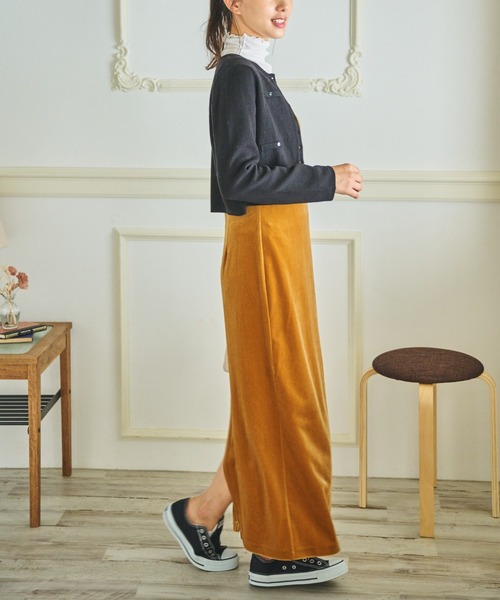 FREE'S MART（フリーズマート）の「◇ショート丈クルーネックニットカーディガン（カーディガン/ボレロ・レディース・ブラック/ホワイト/ライトグリーン/パープル・FREE）」の18枚目の写真