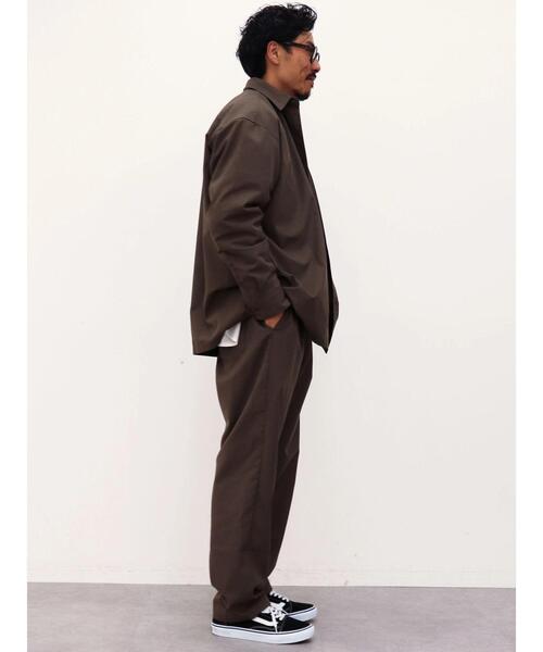 CRAFT STANDARD BOUTIQUE（クラフトスタンダードブティック）の「T/Rシェフパンツ　＊（その他パンツ・メンズ・ダークグレー/モカ/ブラック/ダークネイビー/ブラック系その他3/ホワイト系その他7・L/M/LL）」の12枚目の写真