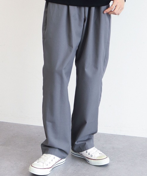 CRAFT STANDARD BOUTIQUE（クラフトスタンダードブティック）の「T/Rシェフパンツ　＊（その他パンツ・メンズ・ダークグレー/モカ/ブラック/ダークネイビー/ブラック系その他3/ホワイト系その他7・L/M/LL）」の4枚目の写真