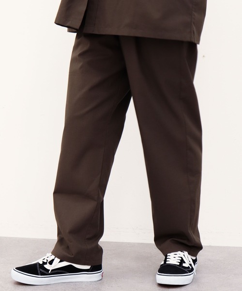 CRAFT STANDARD BOUTIQUE（クラフトスタンダードブティック）の「T/Rシェフパンツ　＊（その他パンツ・メンズ・ダークグレー/モカ/ブラック/ダークネイビー/ブラック系その他3/ホワイト系その他7・L/M/LL）」の5枚目の写真