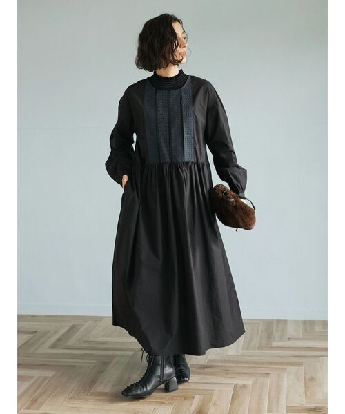 CRAFT STANDARD BOUTIQUE（クラフトスタンダードブティック）の「エリシャーリングニットプルオーバー（ニット/セーター・レディース・ラベンダー/アイボリー/ブラック・FREE）」の11枚目の写真