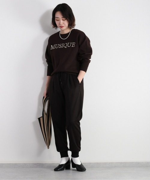 cepo(セポ)の「刺繍ロゴプレーンニット(ニット/セーター・レディース・オフホワイト/ブラウン/レッド・M)」の19枚目の写真