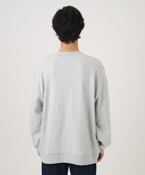 tk.TAKEO KIKUCHI(ティーケータケオキクチ)の「◆アブストラクトペインティングスウェット(スウェット・メンズ・ライトグレー系6/ブラック/ベージュ・01/03/02)」の19枚目の写真