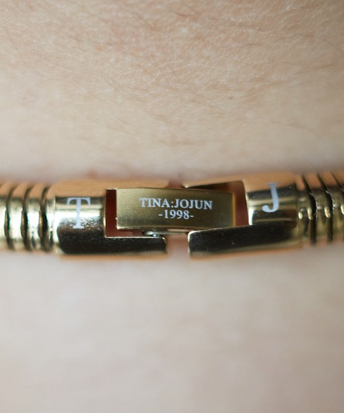 TINA：JOJUN（ティーナジョジュン）の「316L スネークチェーンネックレス TINA：JOJUN（ネックレス・レディース・ゴールド・F）」の8枚目の写真