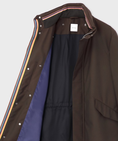Paul Smith（ポールスミス）の「スタンドカラー ウール コート