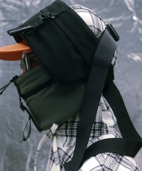 RAMIDUS(ラミダス)の「【2023春夏】BAL/RAMIDUS POWER MESH FUNNY PACK(ボディバッグ/ウエストポーチ・メンズ・グレー/ブラック・FREE)」の9枚目の写真