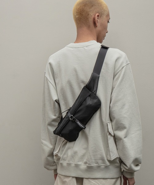 RAMIDUS(ラミダス)の「【2023春夏】BAL/RAMIDUS POWER MESH FUNNY PACK(ボディバッグ/ウエストポーチ・メンズ・グレー/ブラック・FREE)」の5枚目の写真
