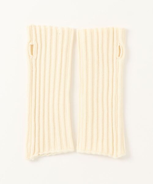 petit main（プティマイン）の「アームウォーマー（その他小物・キッズ・アイボリー/ライトグリーン/チャコール・FREE）」の4枚目の写真