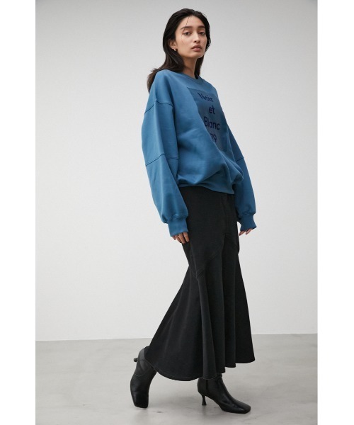 AZUL by moussy（アズールバイマウジー）の「MERMAID DENIM SWITCHING SK/マーメイドデニムスウィッチングスカート（デニムスカート・レディース・ブラック/ワンウォッシュ・SMALL/MEDIUM）」の5枚目の写真