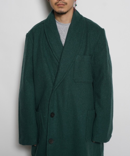 MILITARY(ミリタリー)の「SHAWL COLLAR COAT(その他アウター・メンズ・グリーン・54/52)」の6枚目の写真