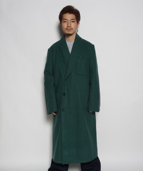 MILITARY(ミリタリー)の「SHAWL COLLAR COAT(その他アウター・メンズ・グリーン・54/52)」の9枚目の写真