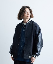 JUNRED | ヴィンテージデニムルーズスタジャン(スタジャン)