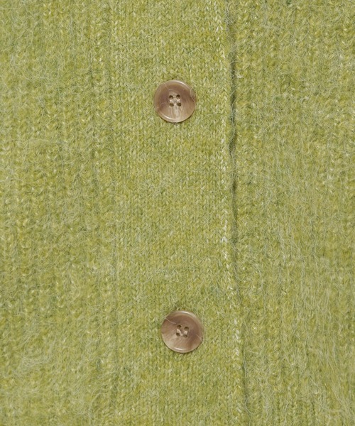 LAKOLE（ラコレ）の「5GシャギーVネックカーディガン / 182746（カーディガン/ボレロ・レディース・パープル/ベージュ/グリーン・SMALL/MEDIUM）」の5枚目の写真