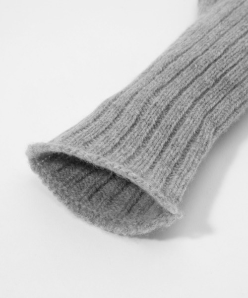 TWEED MILL（ツイードミル）の「TWEEDMILL FINGERLESS GLOVES ツイードミル ハンドウォーマー（手袋・レディース・ブラック/ブラウン系1/ブラウン系2/グレー/ブラウン系3/ベージュ系1/オフホワイト/ブラウン/ベージュ・ONE SIZE）」の18枚目の写真