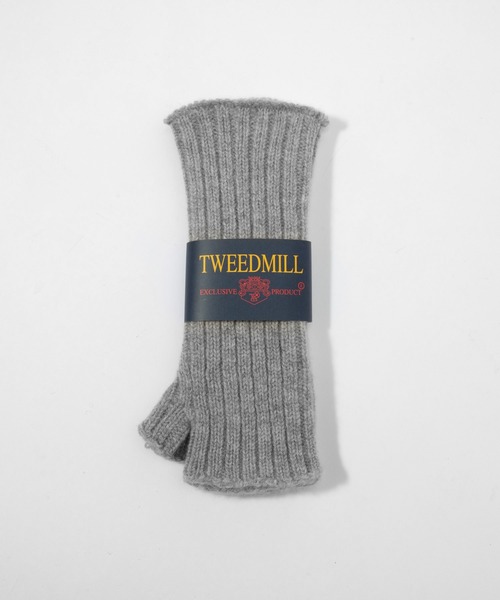 TWEED MILL（ツイードミル）の「TWEEDMILL FINGERLESS GLOVES ツイードミル ハンドウォーマー（手袋・レディース・ブラック/ブラウン系1/ブラウン系2/グレー/ブラウン系3/ベージュ系1/オフホワイト/ブラウン/ベージュ・ONE SIZE）」の20枚目の写真