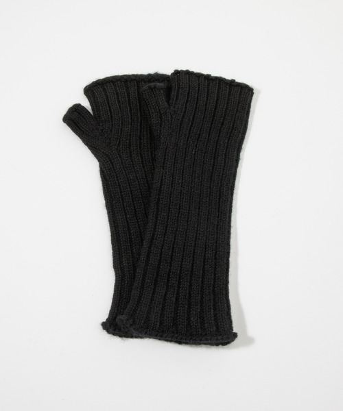 TWEED MILL（ツイードミル）の「TWEEDMILL FINGERLESS GLOVES ツイードミル ハンドウォーマー（手袋・レディース・ブラック/ブラウン系1/ブラウン系2/グレー/ブラウン系3/ベージュ系1/オフホワイト/ブラウン/ベージュ・ONE SIZE）」の10枚目の写真
