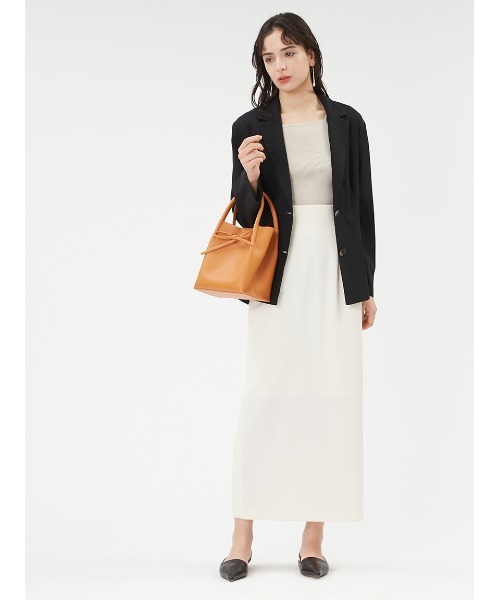 FRAY I.D（フレイアイディー）の「リボンバッグ（ハンドバッグ・レディース・モカ/ベージュ/ブルー/オレンジ・FREE）」の10枚目の写真