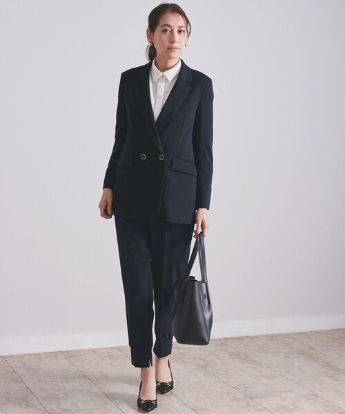 ANY SIS（エニィスィス）の「【YUKO AOKI × any SiS】ジョガー セットアップ（セットアップ・レディース・ネイビー系/ライトグレー系・3/2/1）」の19枚目の写真