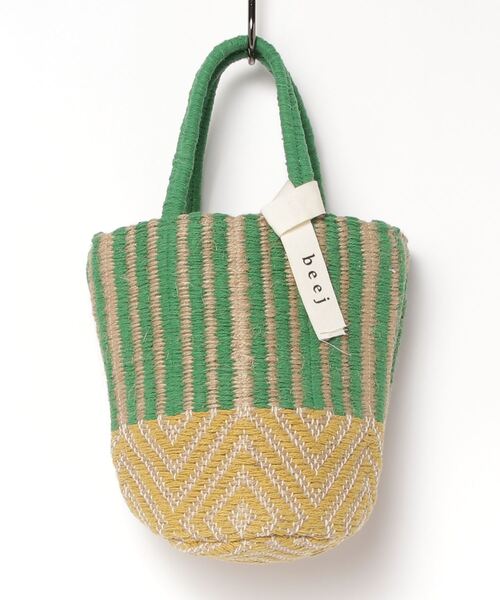 beej（ビージ）の「beej × Ray BEAMS / 別注 ミニ バスケット バッグ（かごバッグ・レディース・ブラック/その他・ONE SIZE）」の15枚目の写真