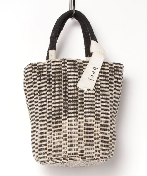 beej（ビージ）の「beej × Ray BEAMS / 別注 ミニ バスケット バッグ（かごバッグ・レディース・ブラック/その他・ONE SIZE）」の14枚目の写真
