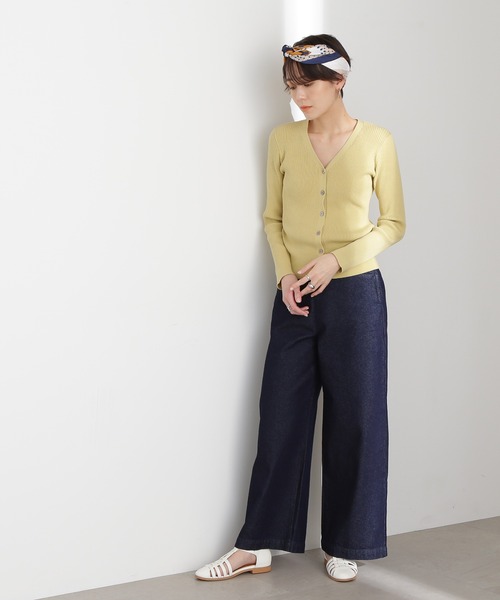 N.（N. Natural Beauty Basic）（エヌエヌナチュラルビューティーベーシック）の「【S Size Line】◆クリーンストレートデニムパンツ（デニムパンツ・レディース・ワンウォッシュ・SMALL/MEDIUM）」の4枚目の写真