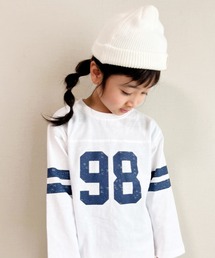 CIAOPANIC TYPY | 【KIDS】USAコットンナンバリングロンTee(Tシャツ/カットソー)
