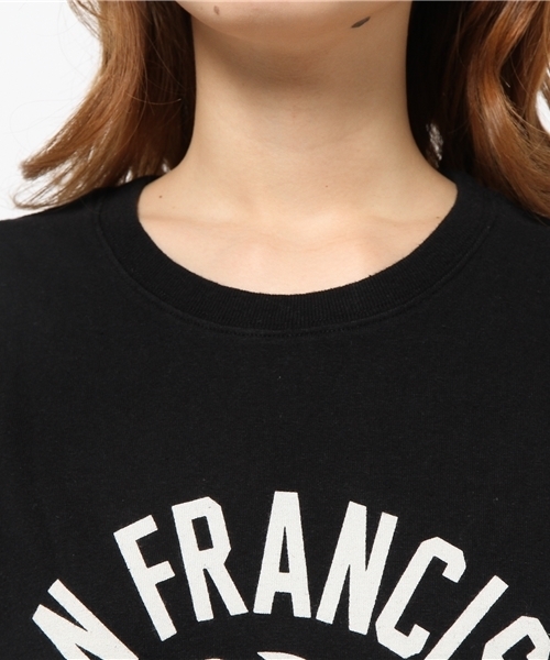 MOUSSY（マウジー）の「SAN FRANCISCO TSJ（Tシャツ/カットソー・レディース・ホワイト/ライトブルー/レッド/ブラック・FREE）」の9枚目の写真