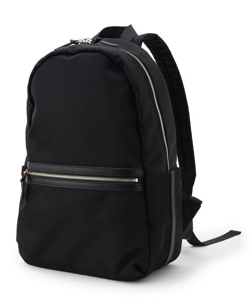 UNTITLED（アンタイトル）の「◆【撥水加工／A4収納可】ナイロンバックパック（バックパック/リュック・レディース・ブラック・99）」の2枚目の写真