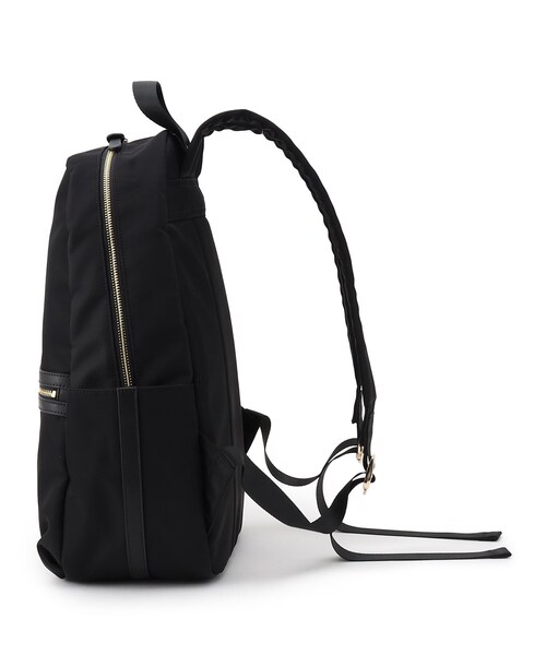 UNTITLED（アンタイトル）の「◆【撥水加工／A4収納可】ナイロンバックパック（バックパック/リュック・レディース・ブラック・99）」の3枚目の写真
