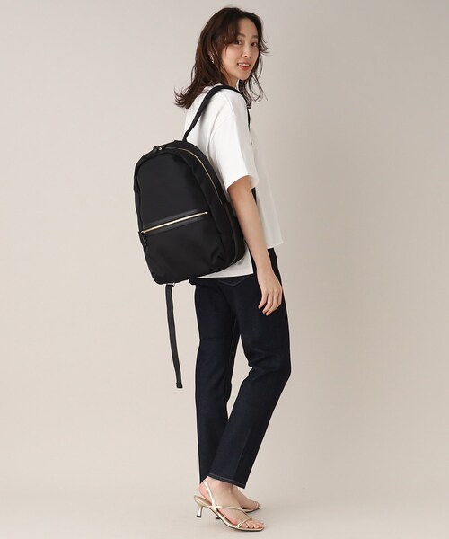 UNTITLED（アンタイトル）の「◆【撥水加工／A4収納可】ナイロンバックパック（バックパック/リュック・レディース・ブラック・99）」の11枚目の写真