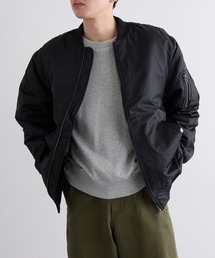 SETUP7（セットアップセブン）の「『嗚呼!!みんなの動物園』にて相葉 雅紀さん、雑誌 『Myojo』5月号にて永瀬廉さん着用！【United Athle】cotton batting bomber jacket / MA-1 フライトジャケット 中綿 7490（MA-1）」