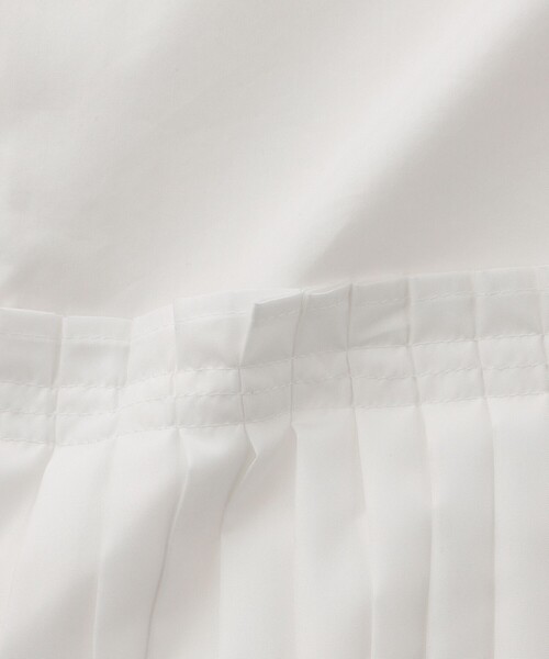 CAST:(キャストコロン)の「【イチ押し】レイヤードプリーツコンビブラウス(シャツ/ブラウス・レディース・ホワイト/ベージュ・M)」の22枚目の写真