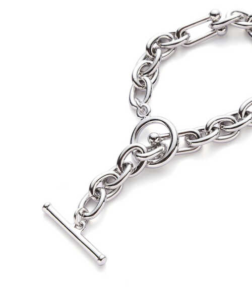 N.（N. Natural Beauty Basic）（エヌエヌナチュラルビューティーベーシック）の「チャンキーチェーンブレスレット（ブレスレット・レディース・シルバー/ゴールド・FREE）」の7枚目の写真