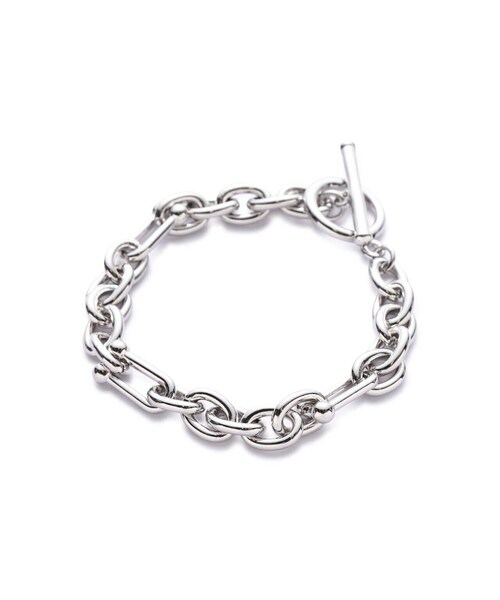 N.（N. Natural Beauty Basic）（エヌエヌナチュラルビューティーベーシック）の「チャンキーチェーンブレスレット（ブレスレット・レディース・シルバー/ゴールド・FREE）」の9枚目の写真