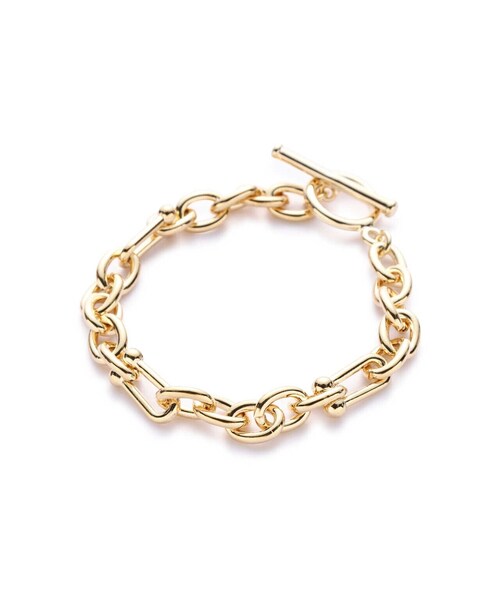 N.（N. Natural Beauty Basic）（エヌエヌナチュラルビューティーベーシック）の「チャンキーチェーンブレスレット（ブレスレット・レディース・シルバー/ゴールド・FREE）」の10枚目の写真