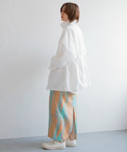 notch.（ノッチ）の「M-65（モッズコート・レディース・ブラック/ダークグリーン/オフホワイト・M）」の14枚目の写真